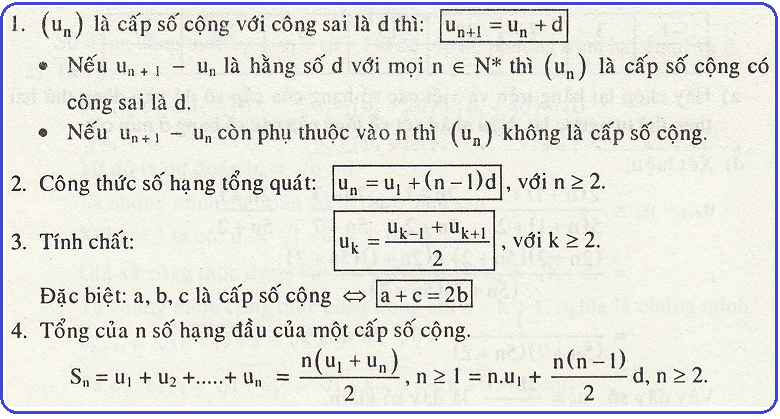 cấp số cộng